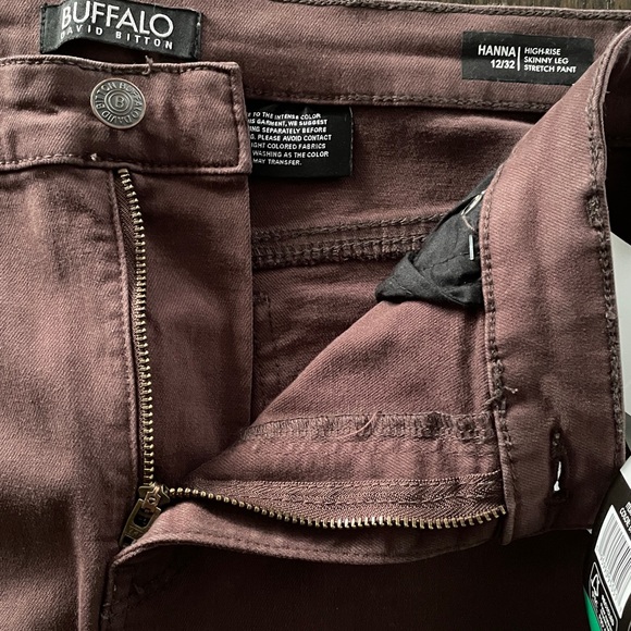 Buffalo David Bitton Hanna High-Rise Skinny Leg Stretch Pants - Picture 8 of 12